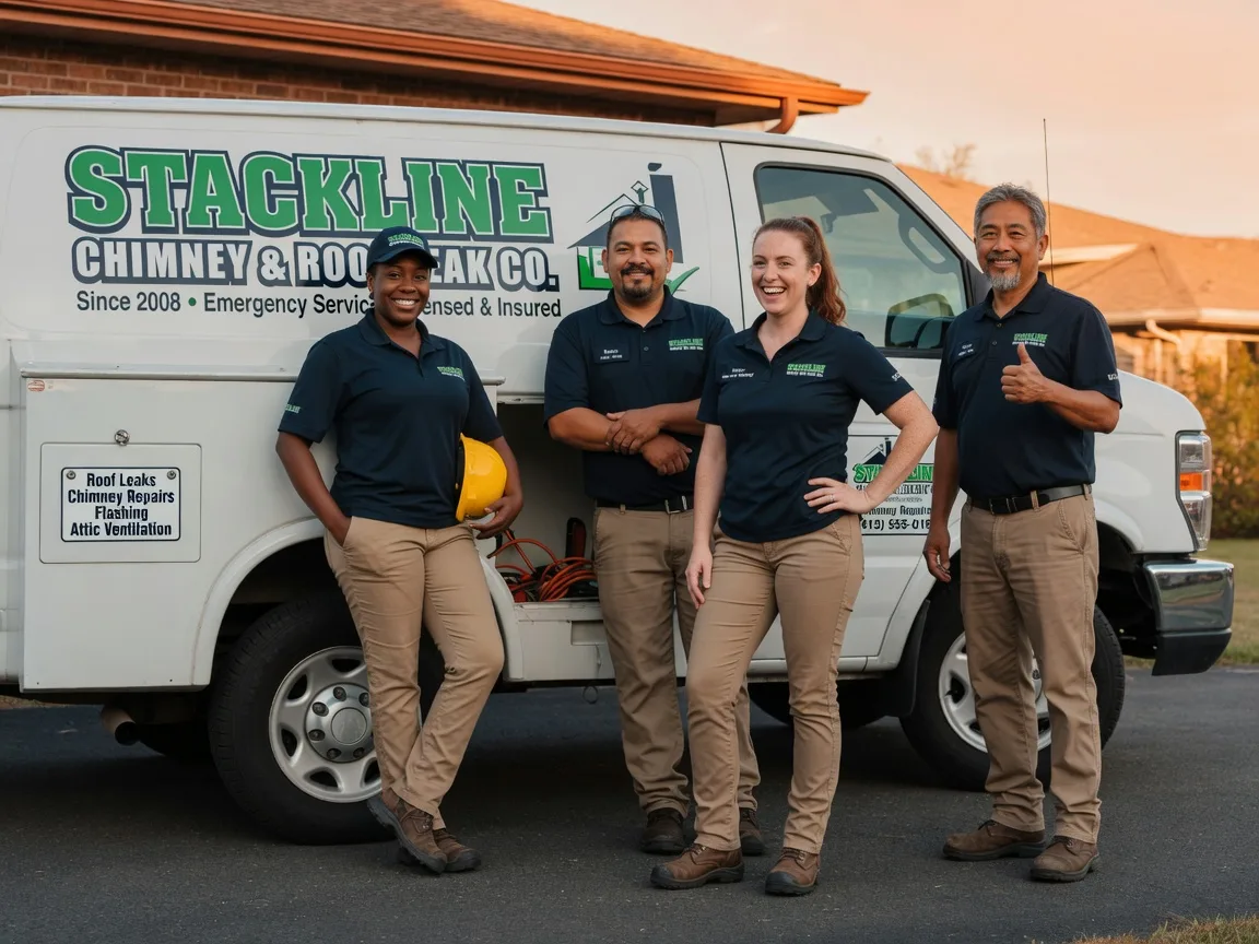 Chimney flashing repair company in Fuquay Varina, NC